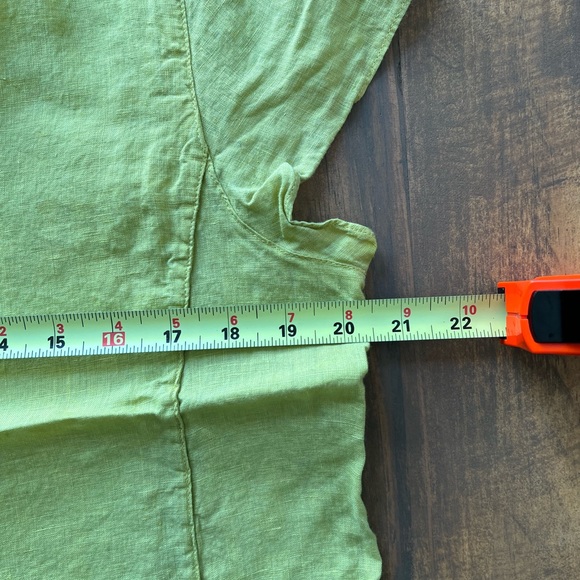 100% Linen Button Down Shirt - Picture 6 of 8